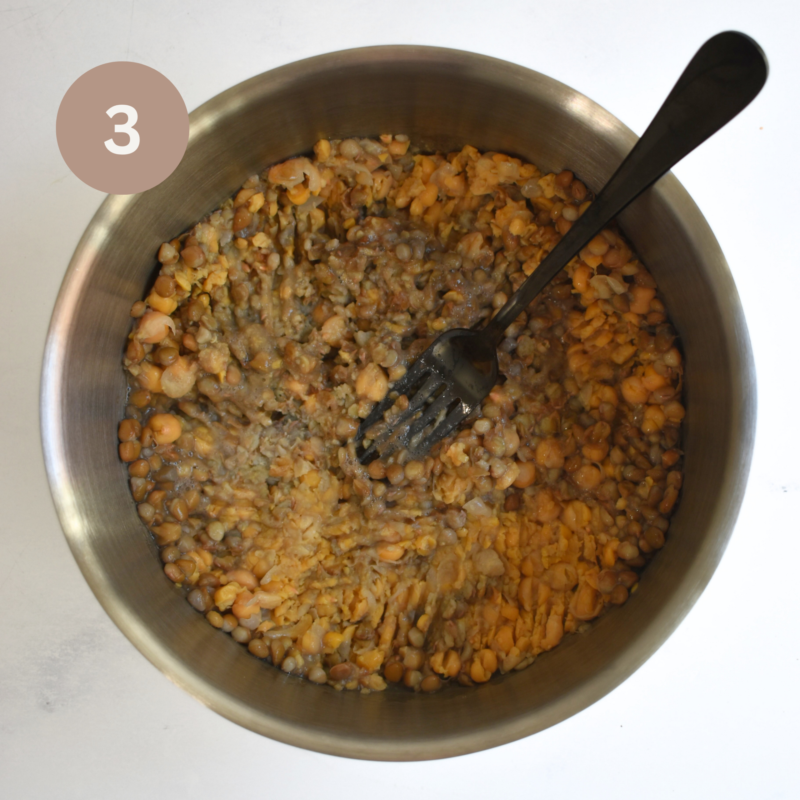 Lentil Chickpea Veggie Loaf