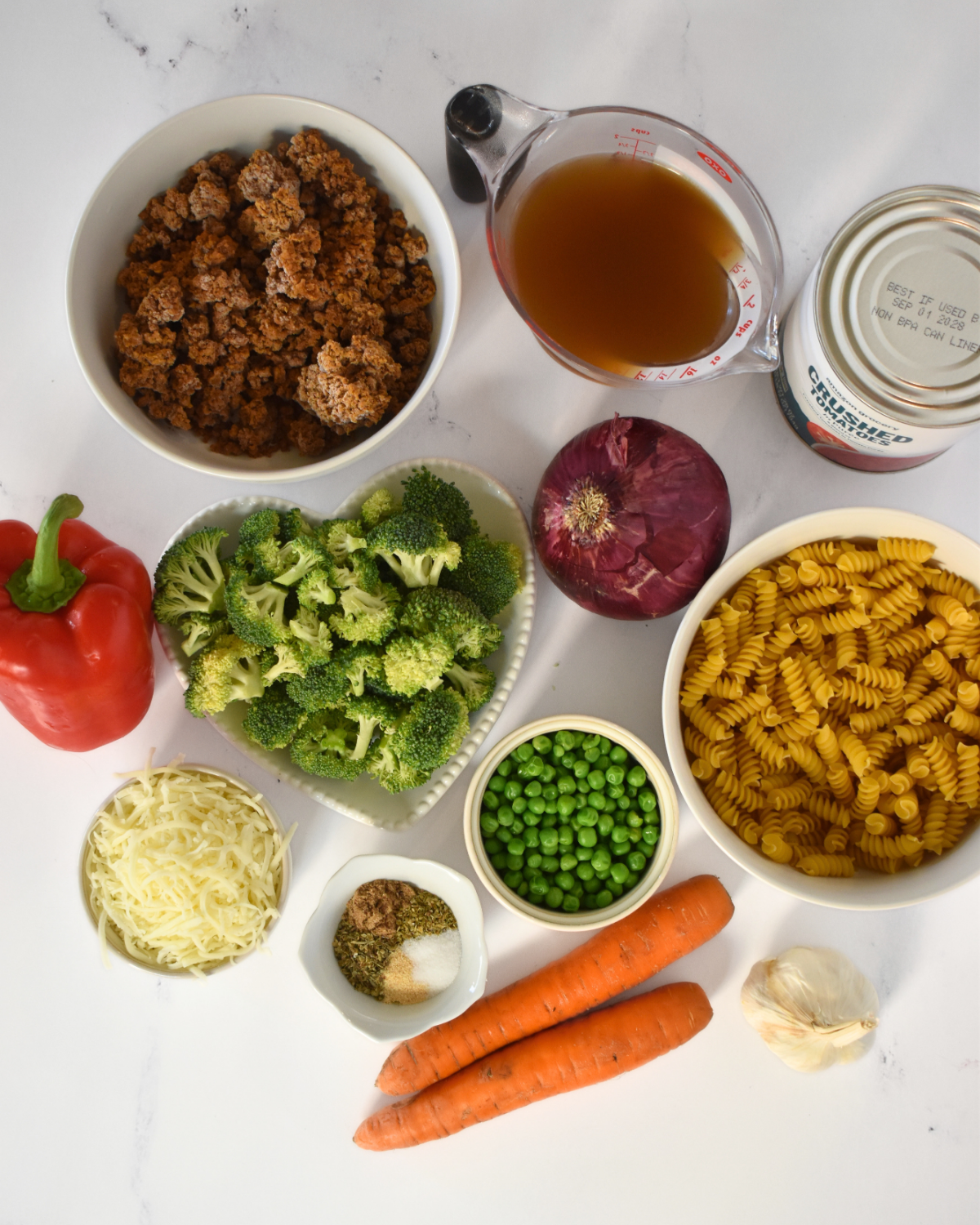 One-Pot Creamy Veggie Pasta