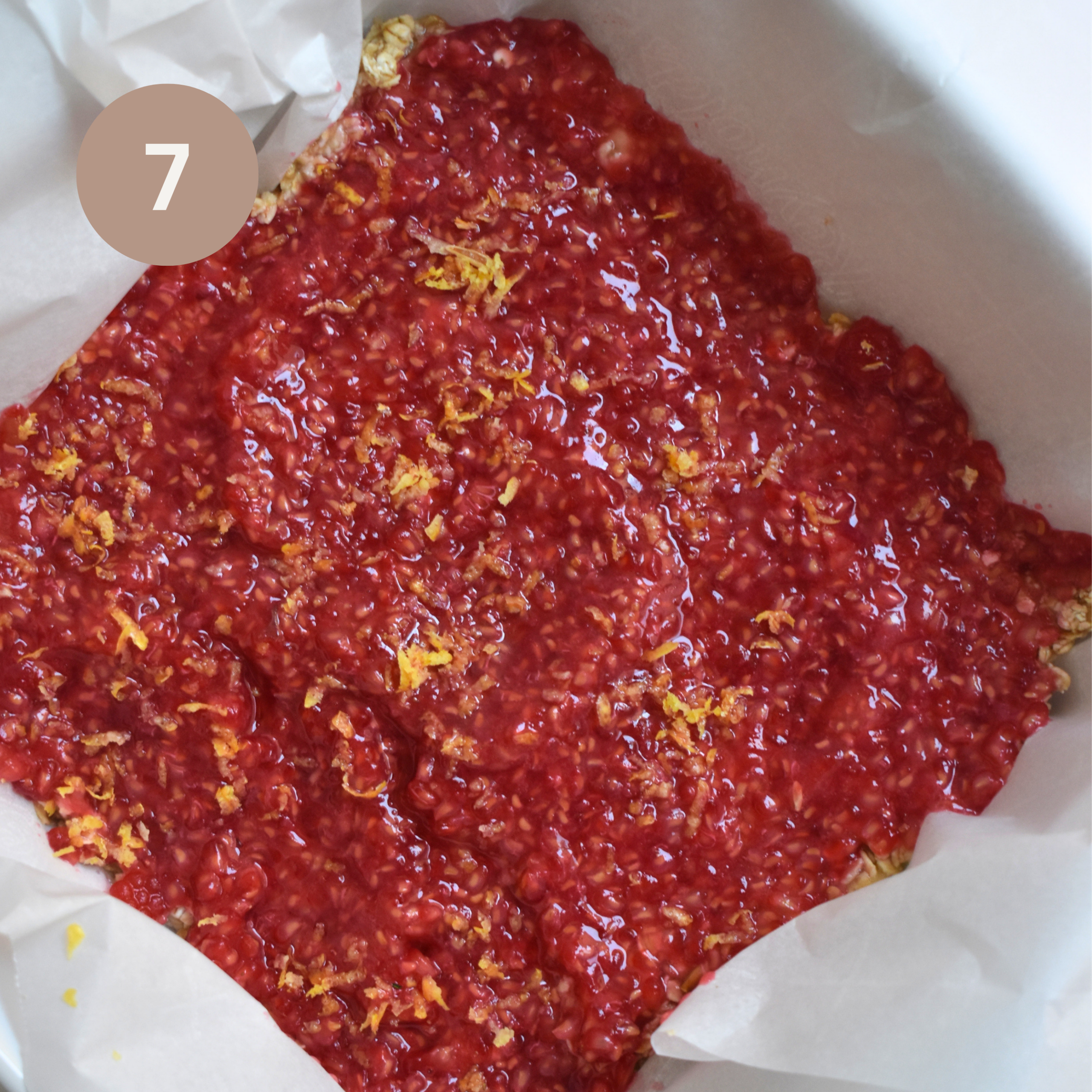 Raspberry Lemon Oat Bars
