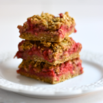 Raspberry Lemon Oat Bars