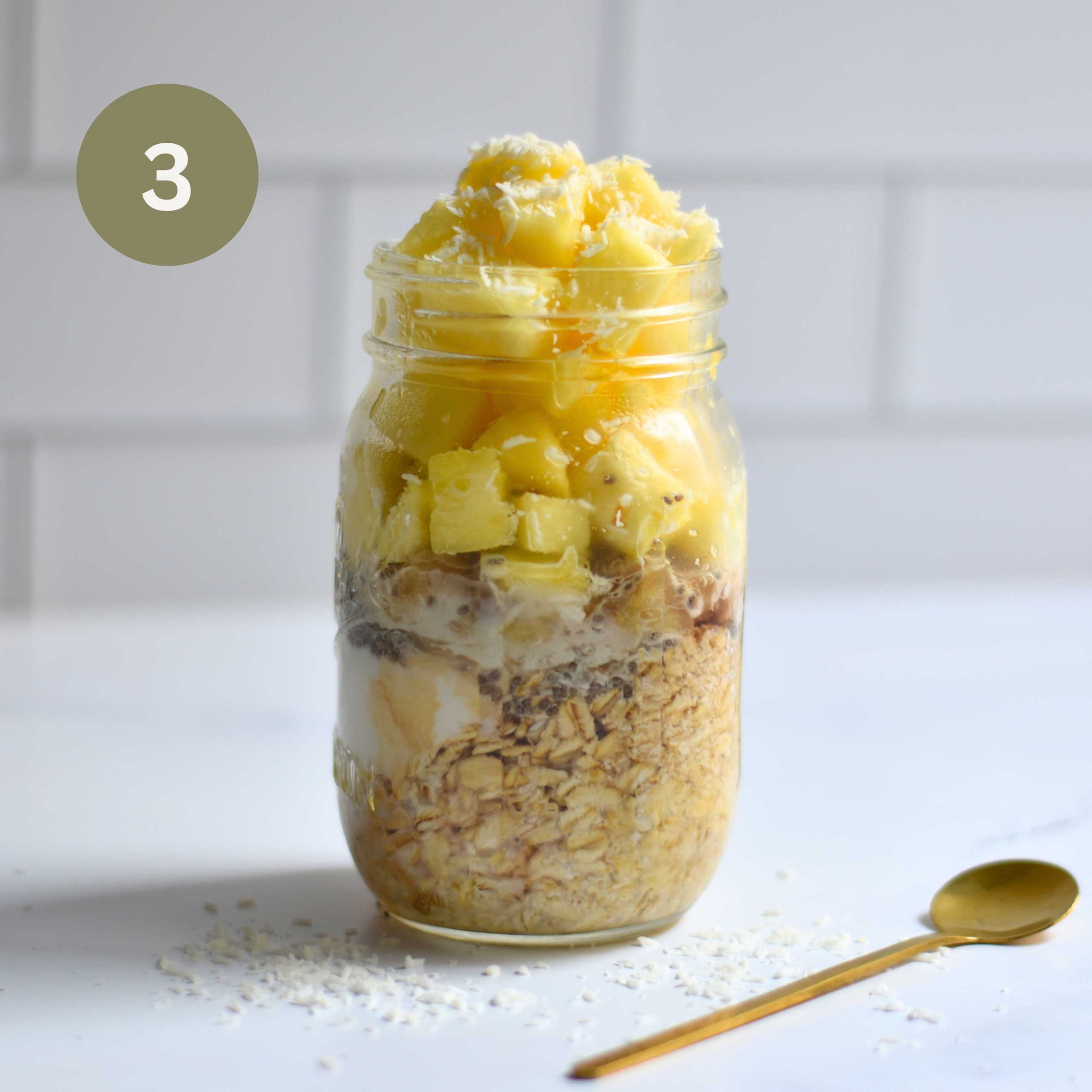 Tropical Overnight Oats