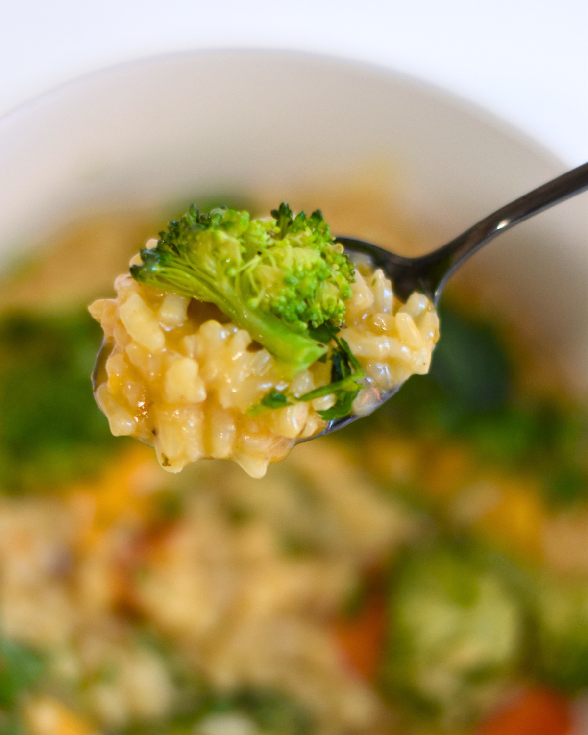 Vegan Broccoli Cheddar Risotto