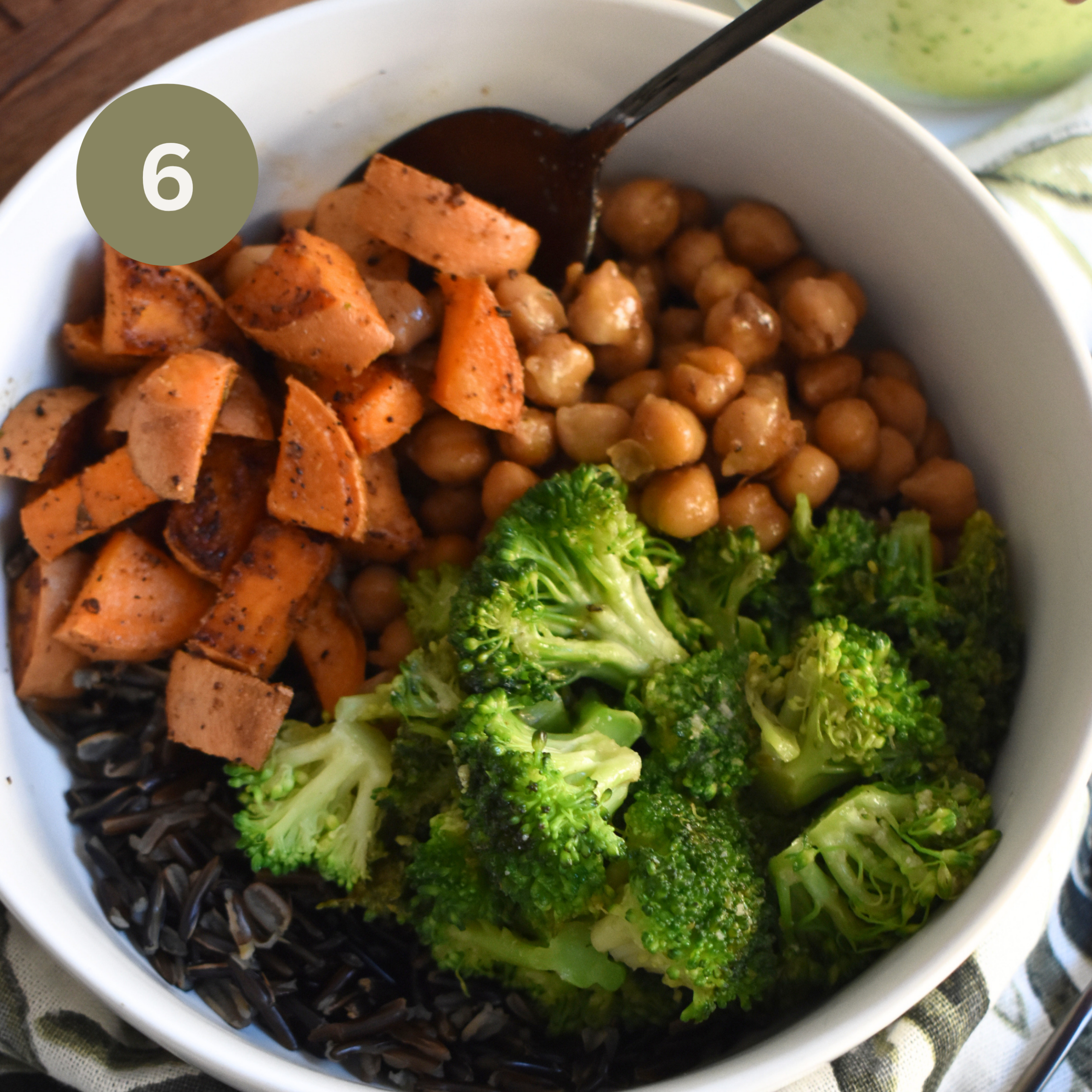 Wild Rice Veggie Bowl