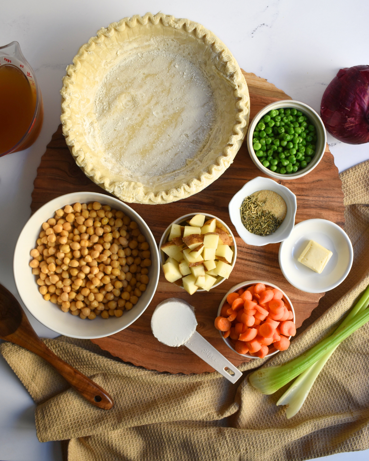 Chickpea Pot Pie