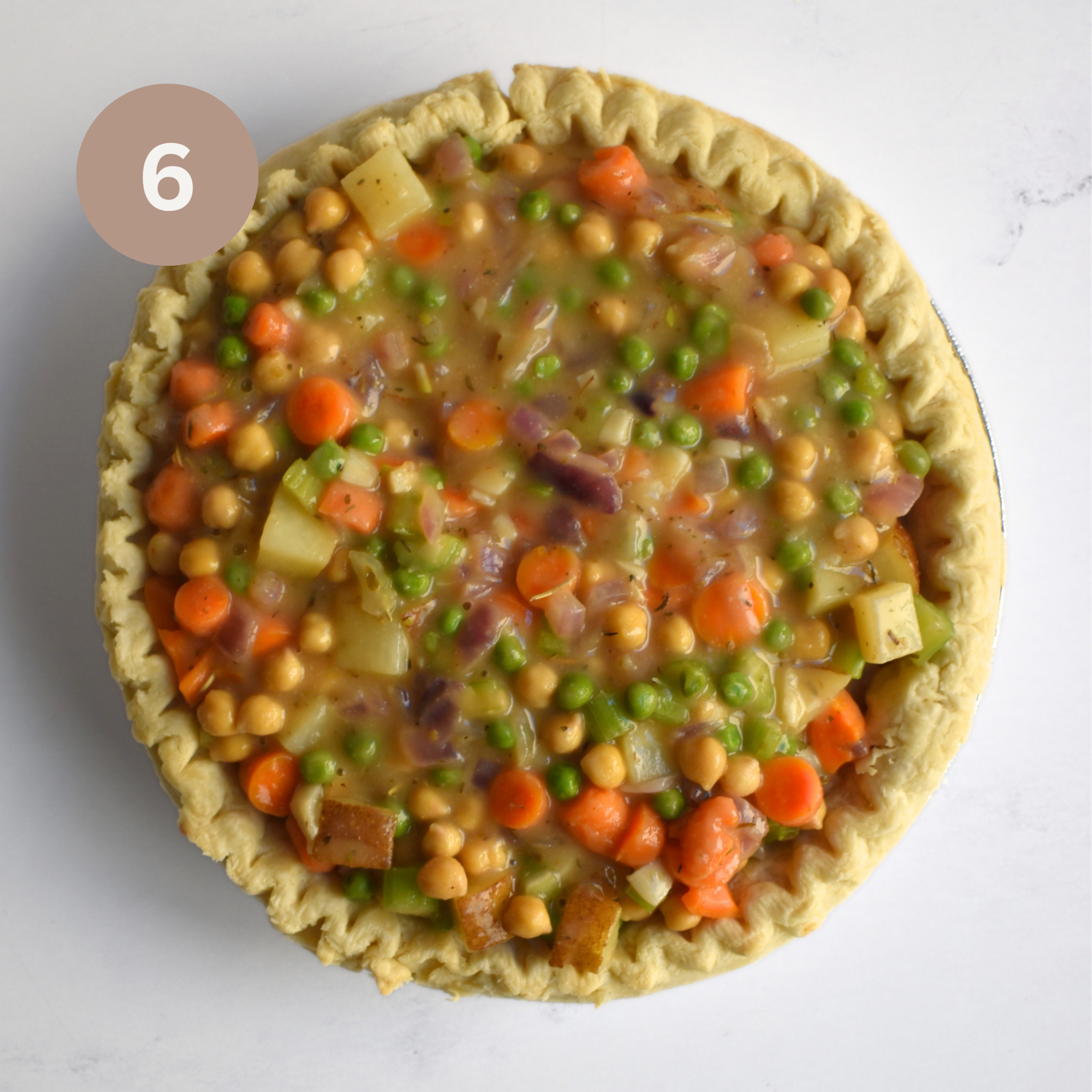 Chickpea Pot Pie