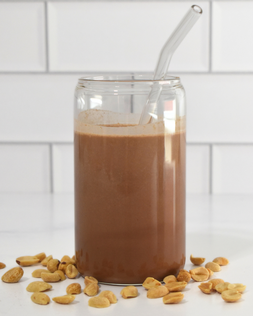 Chocolate Peanut Butter Protein Smoothie