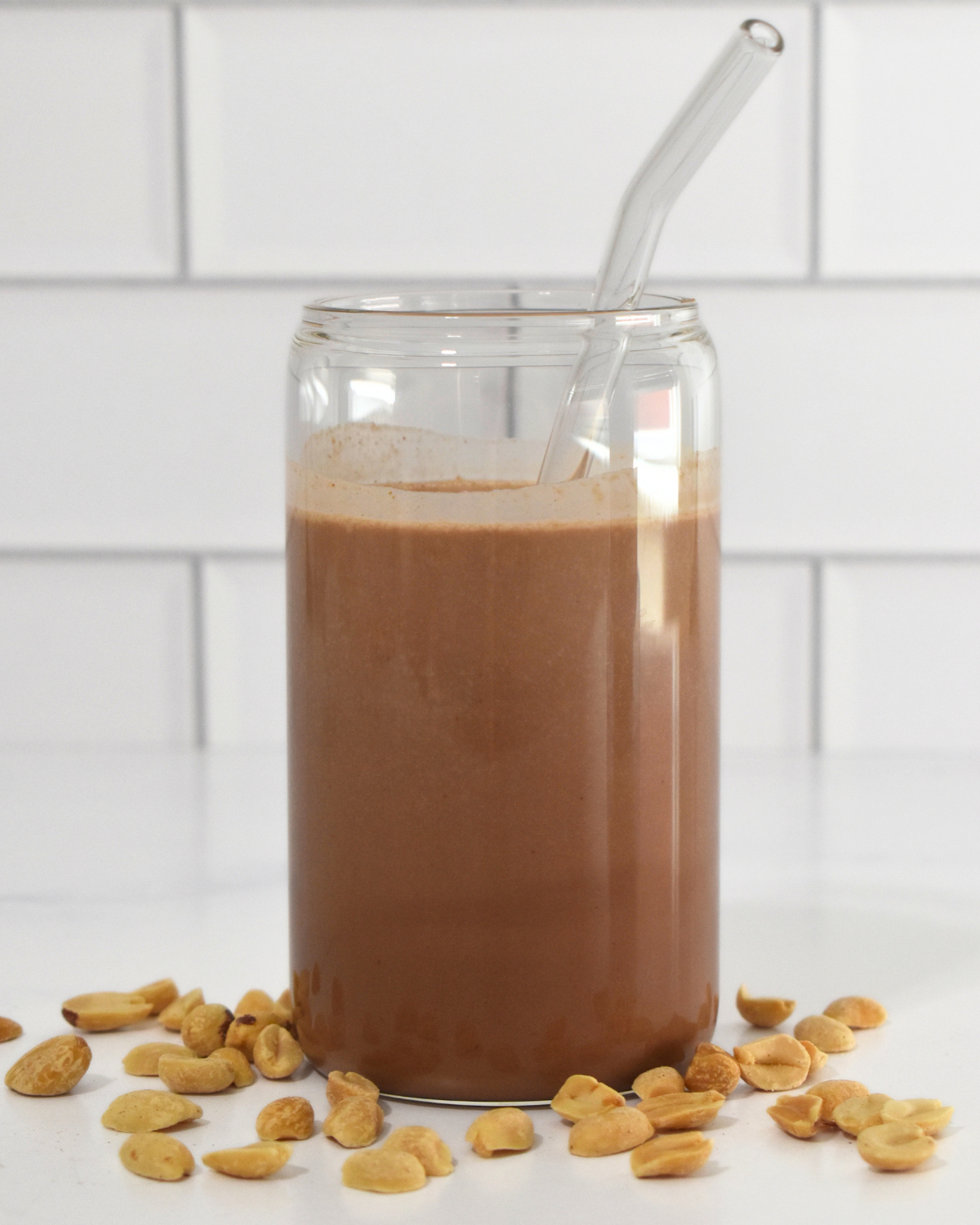 Chocolate Peanut Butter Protein Smoothie