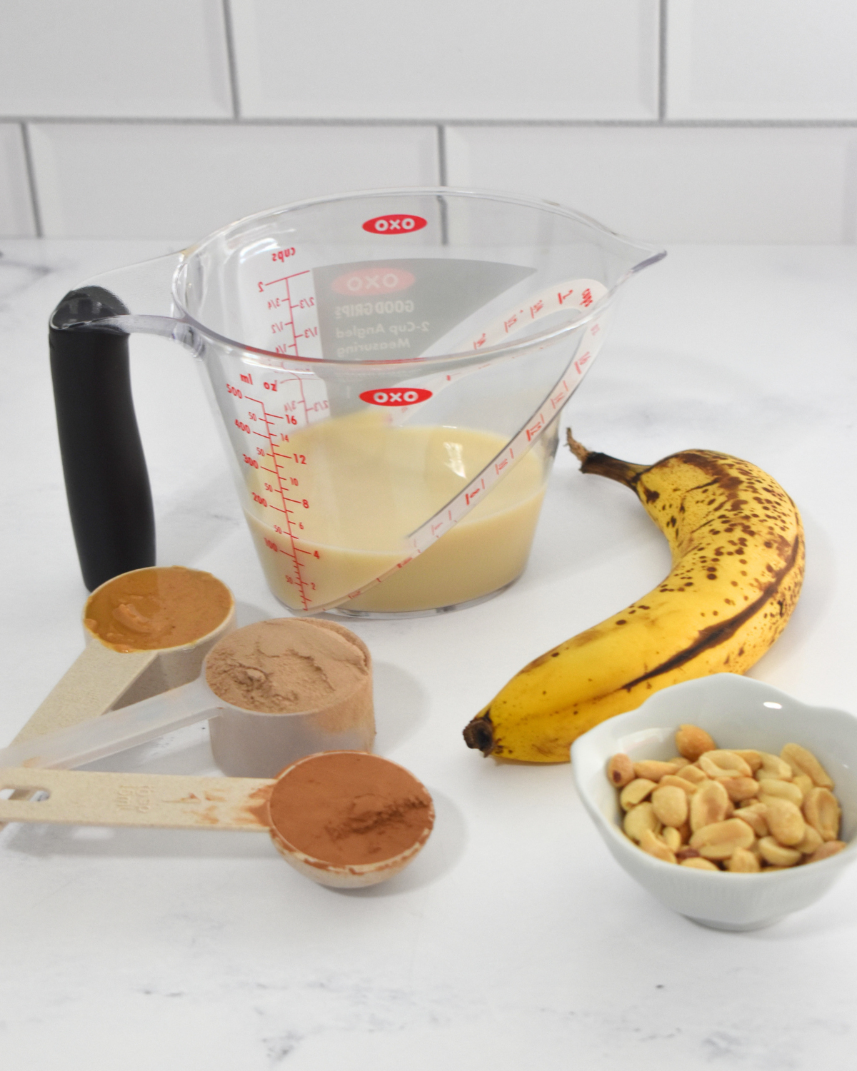 Chocolate Peanut Butter Protein Smoothie
