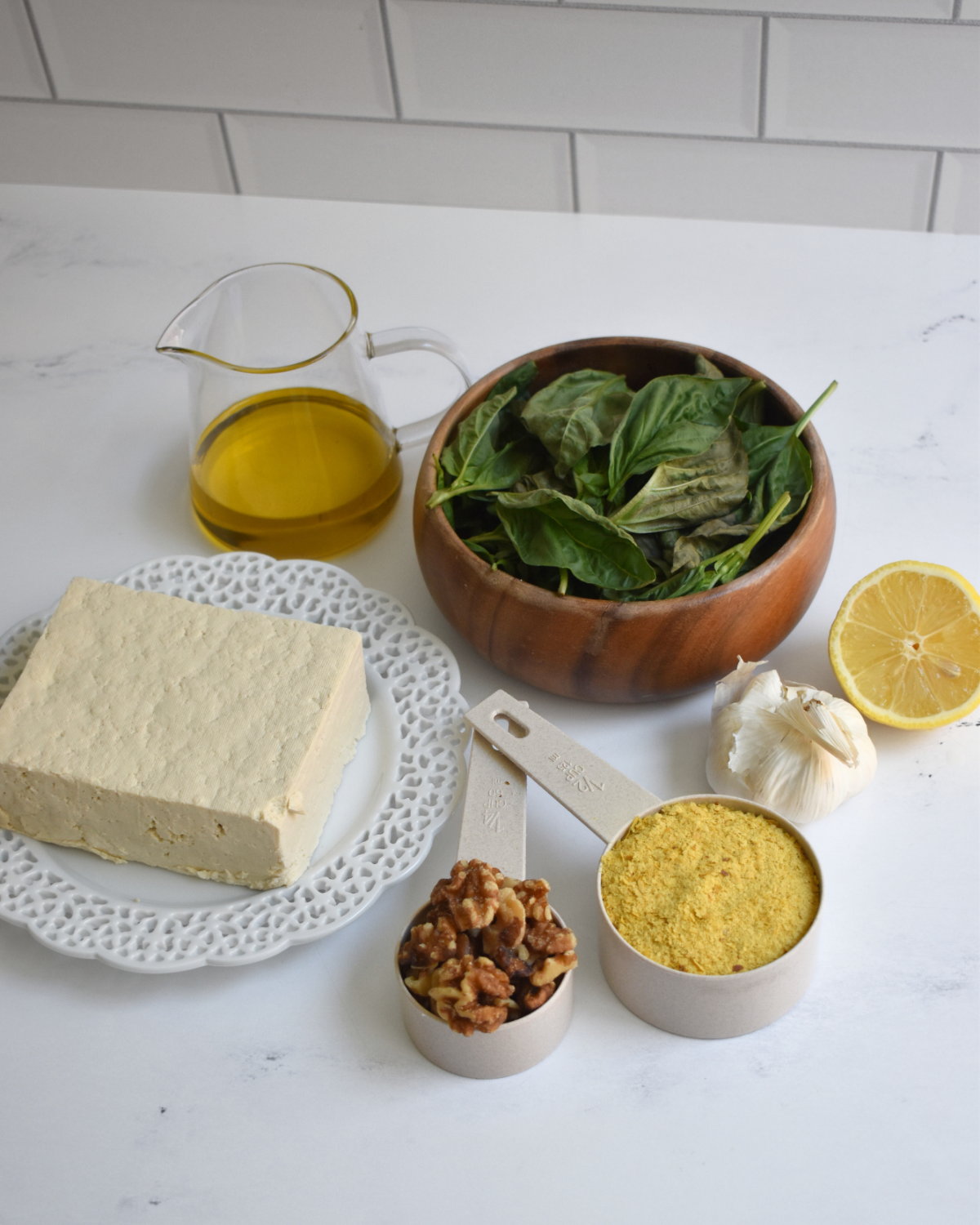 Creamy Vegan Tofu Pesto