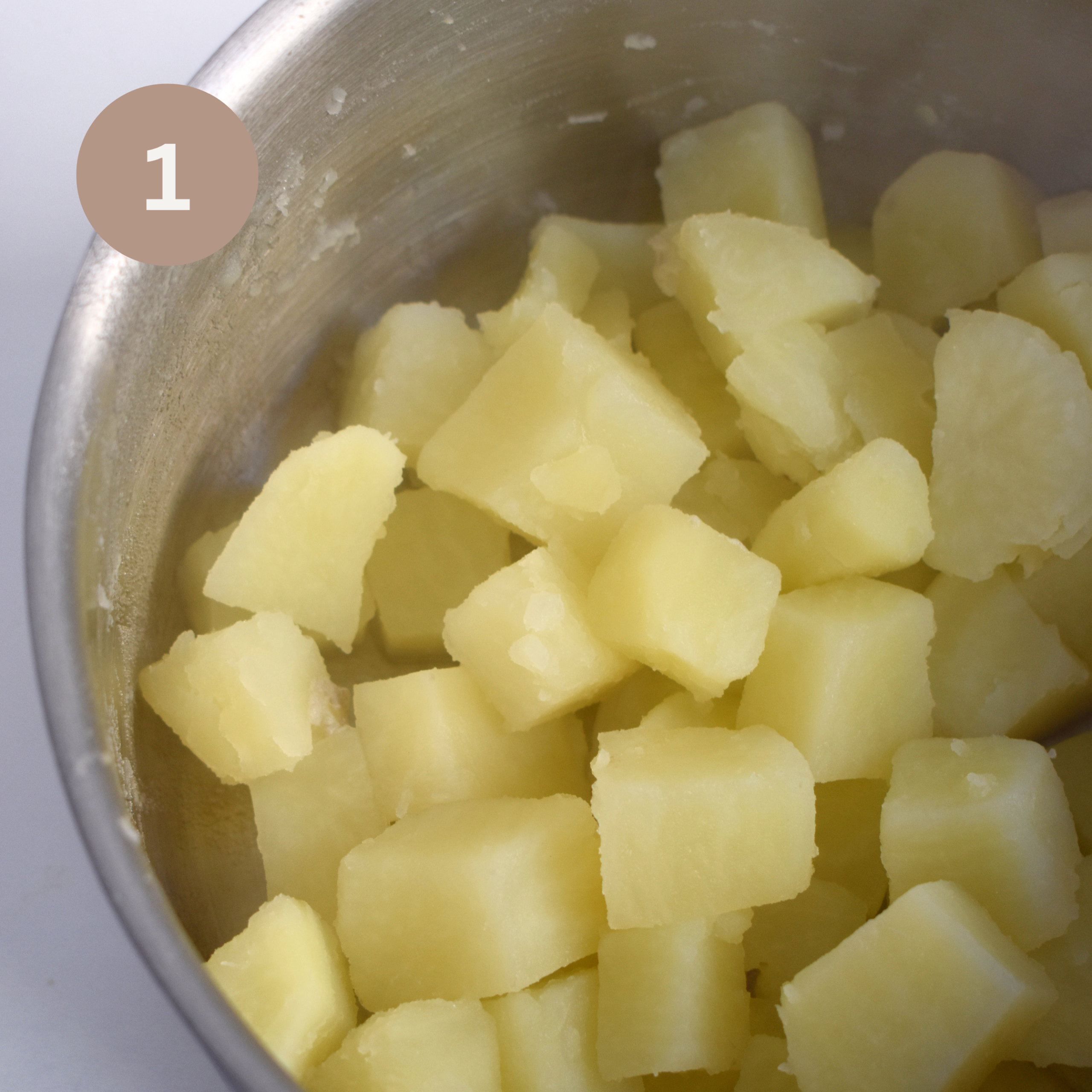 Healthy Mashed Potatoes with Cauliflower and White Beans