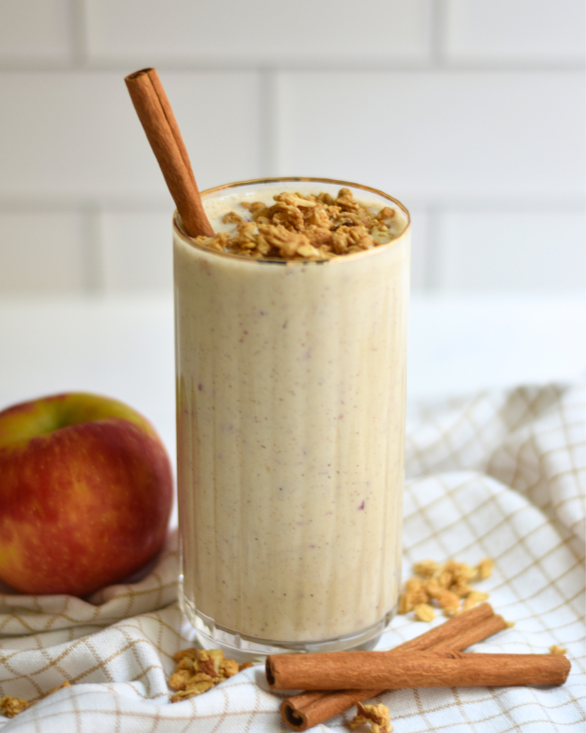 High-Protein Apple Pie Smoothie