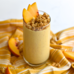 High-Protein Peach Cobbler Smoothie