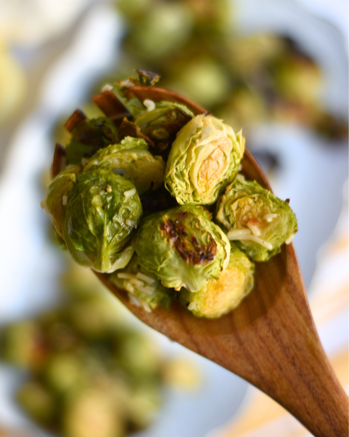 Lemon Parmesan Roasted Brussels Sprouts