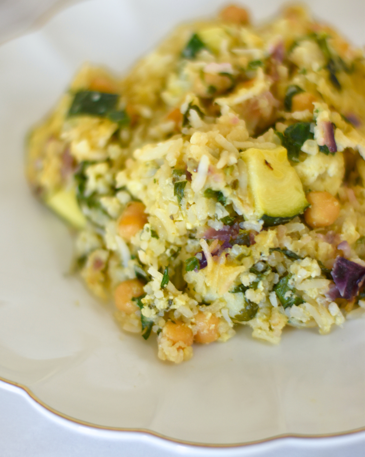 Mediterranean Spinach and Feta Casserole