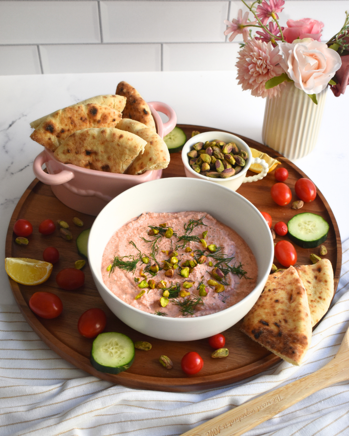 Roasted Beet Whipped Feta