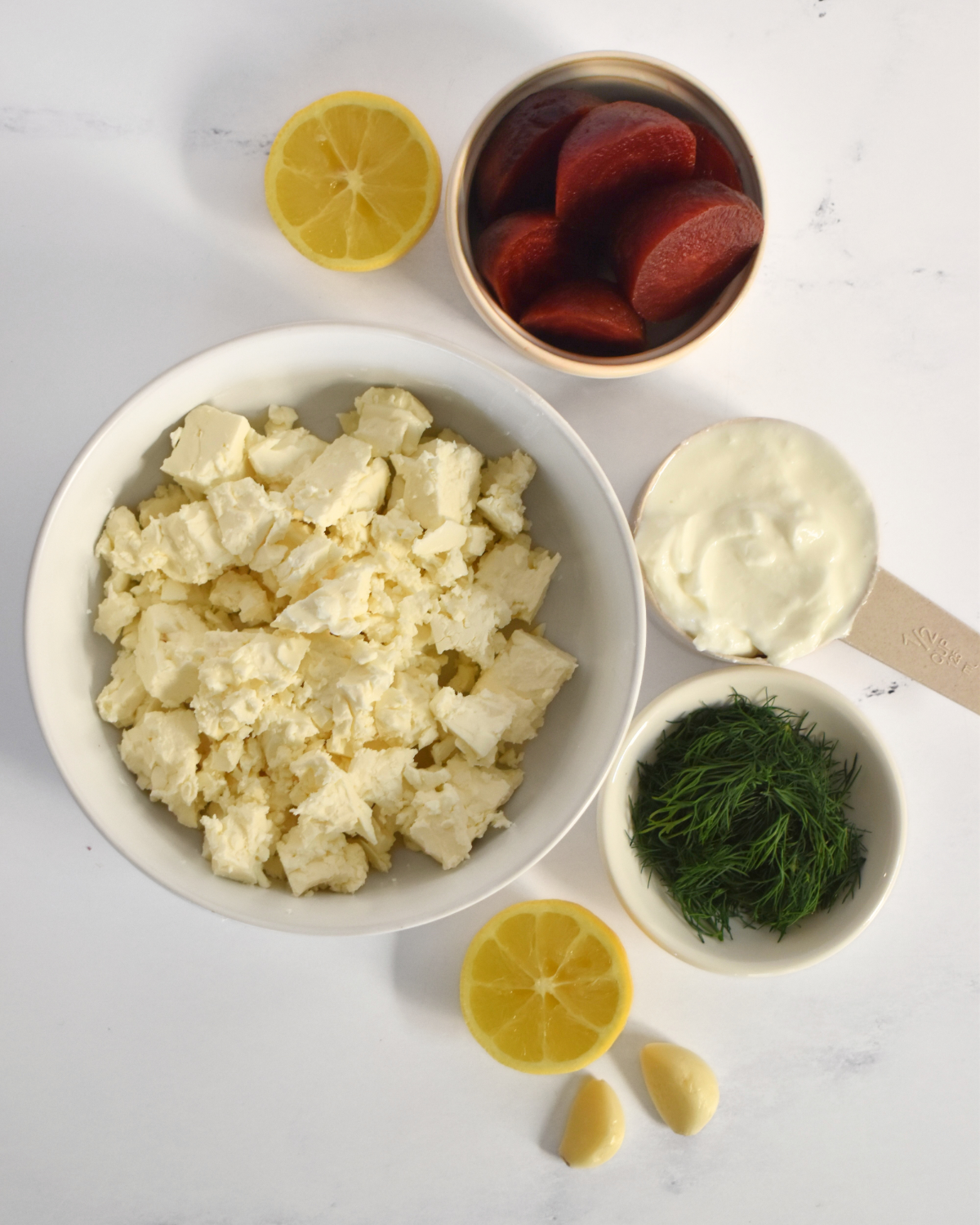 Roasted Beet Whipped Feta