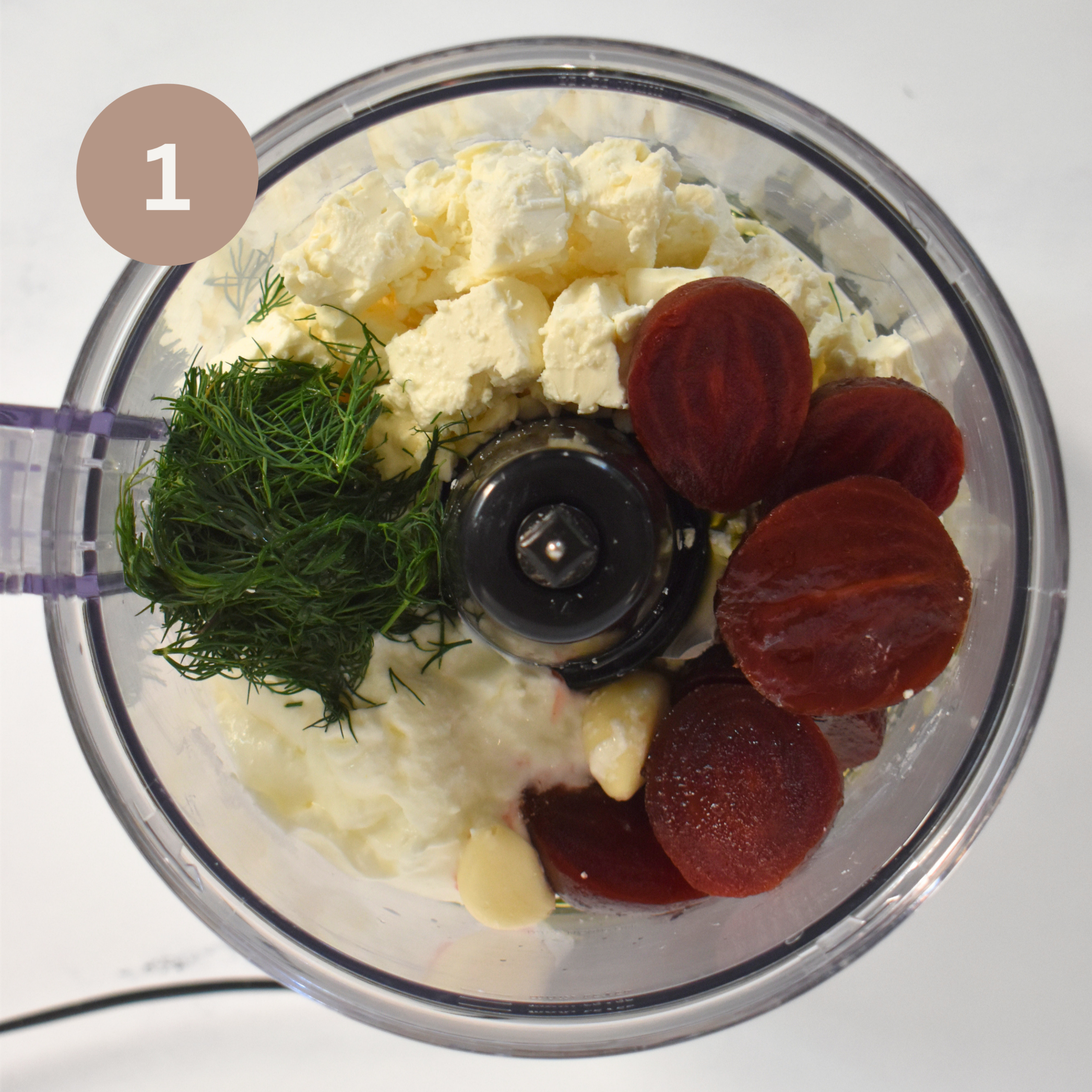 Roasted Beet Whipped Feta