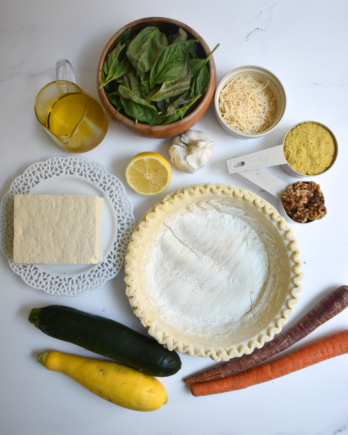 Spiral Veggie Tart