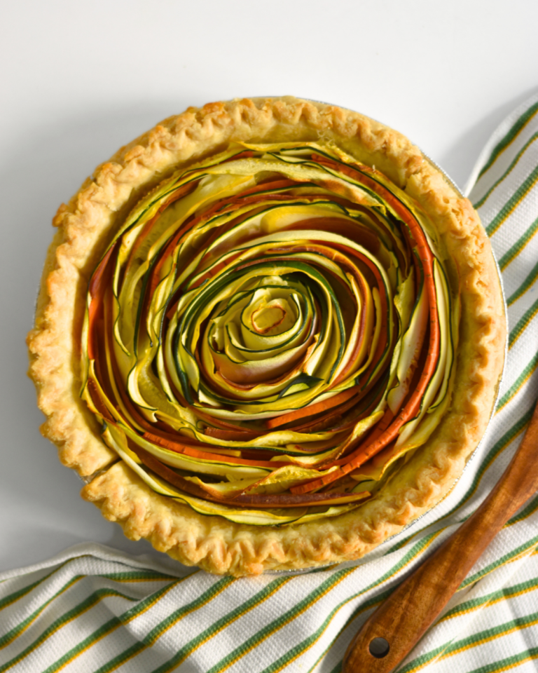Spiral Veggie Tart