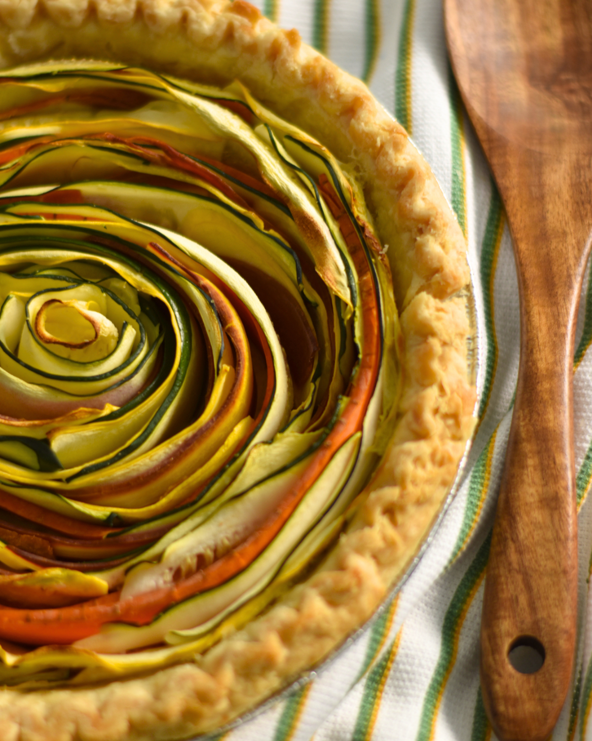 Spiral Veggie Tart