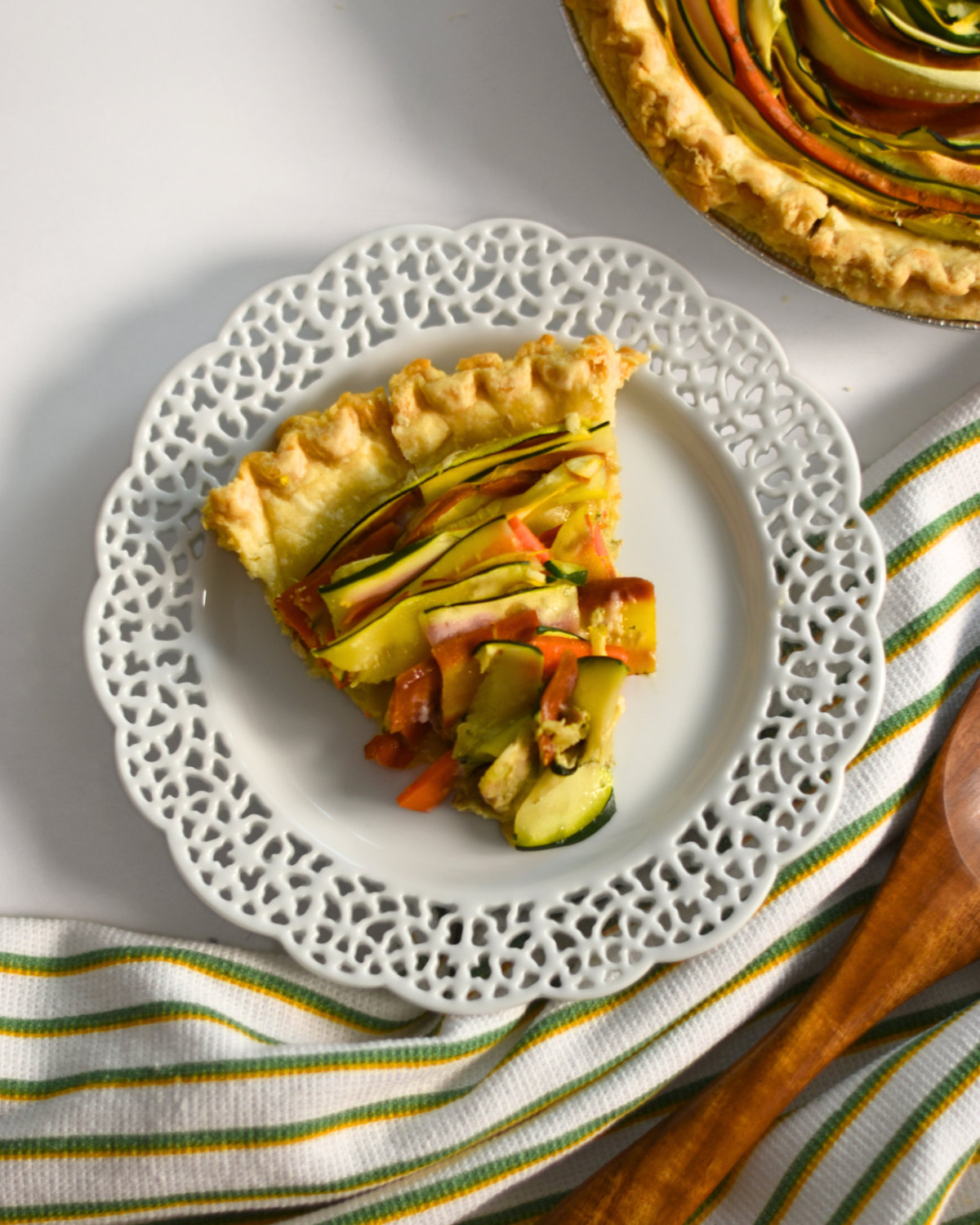 Spiral Veggie Tart