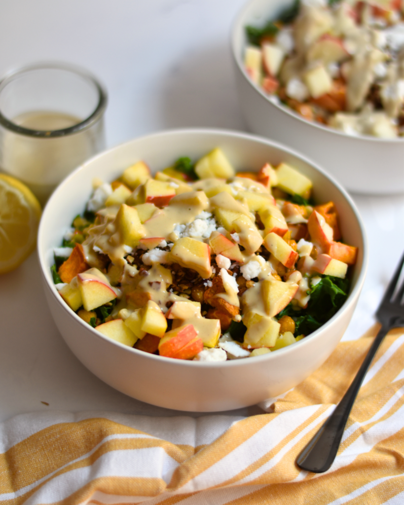 Sweet Potato Kale Couscous Bowls
