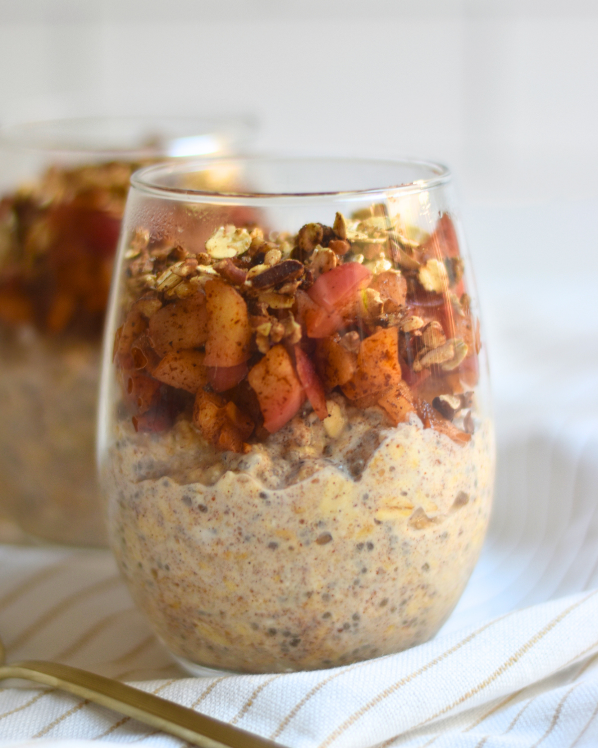 Apple Pie Overnight Oats
