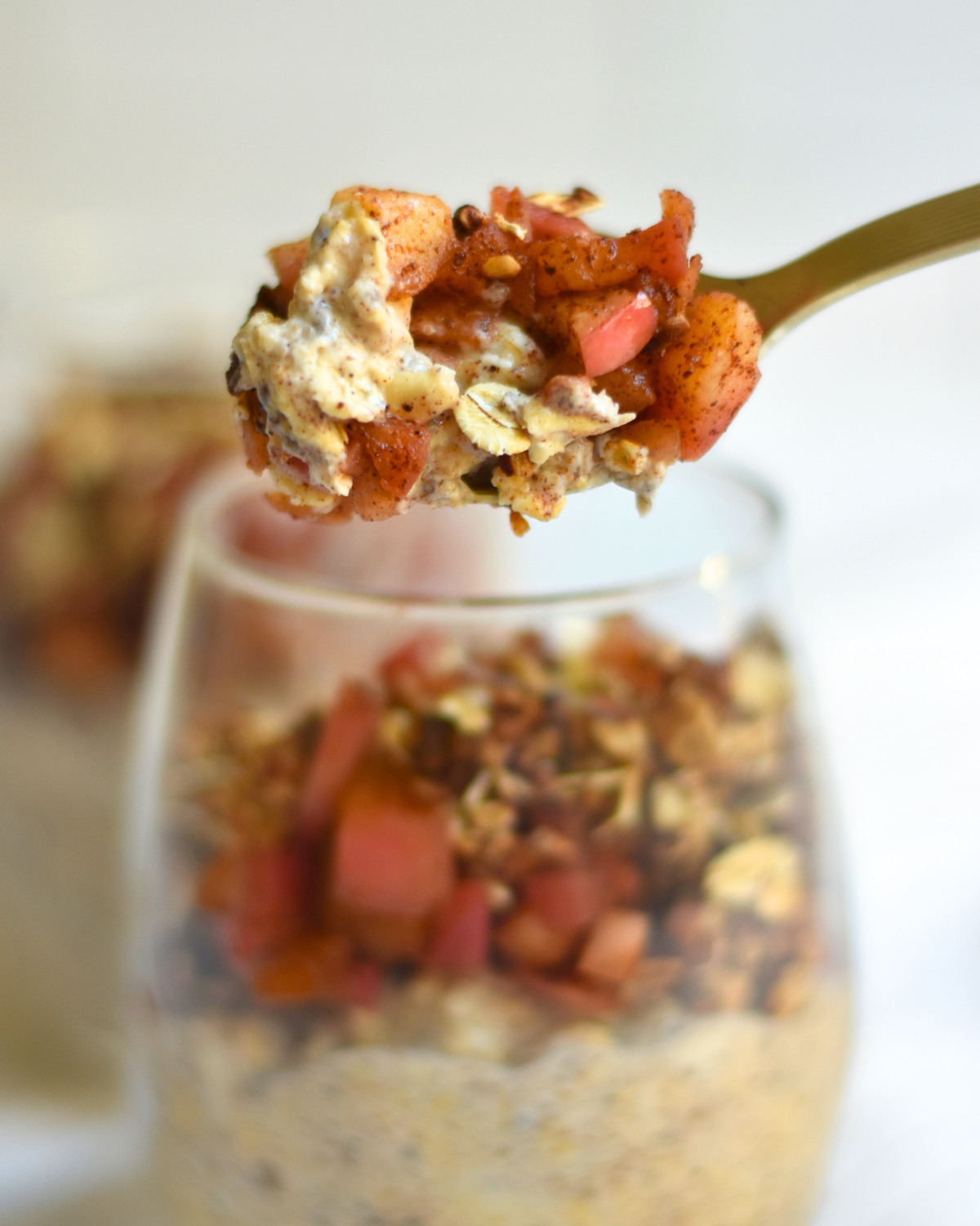 Apple Pie Overnight Oats