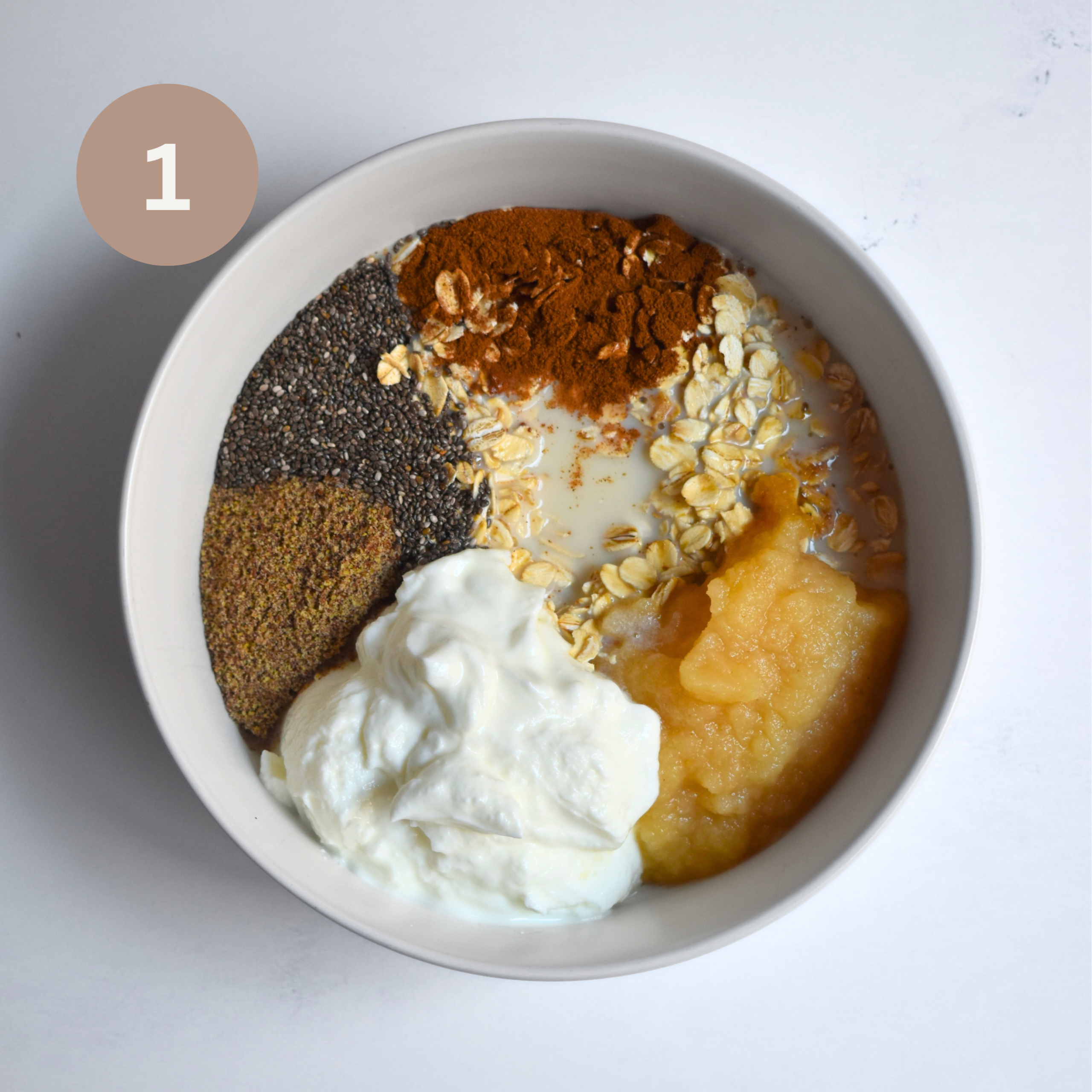 Apple Pie Overnight Oats