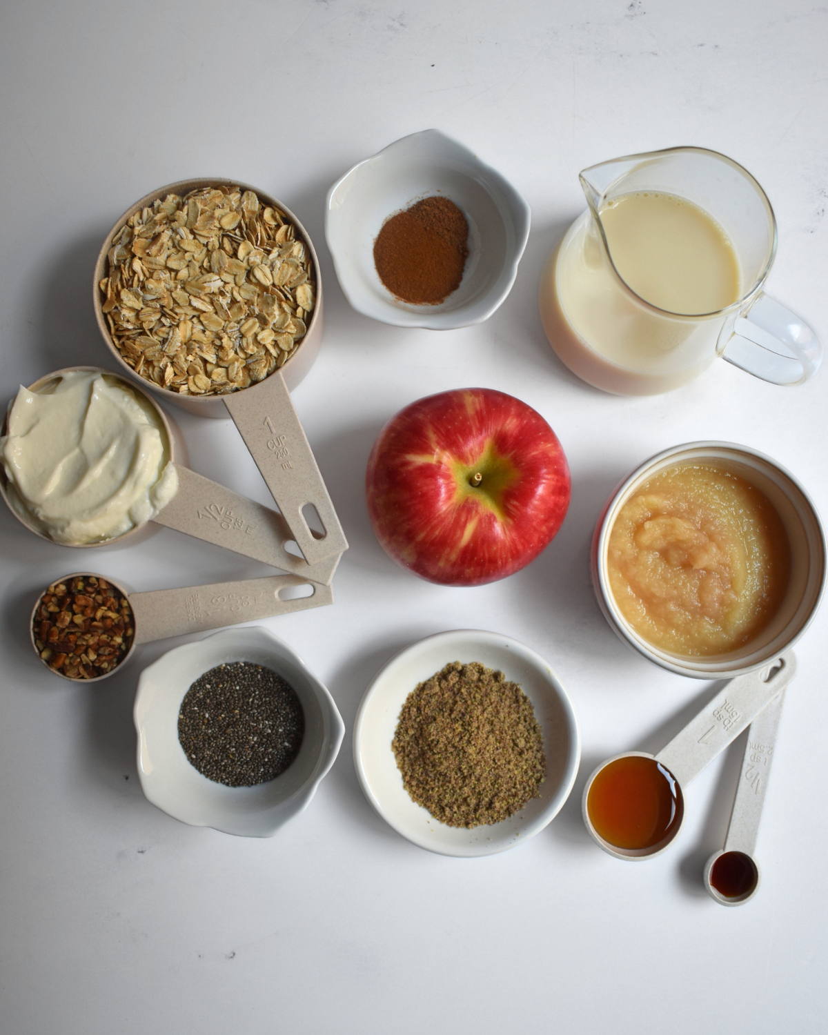 Apple Pie Overnight Oats