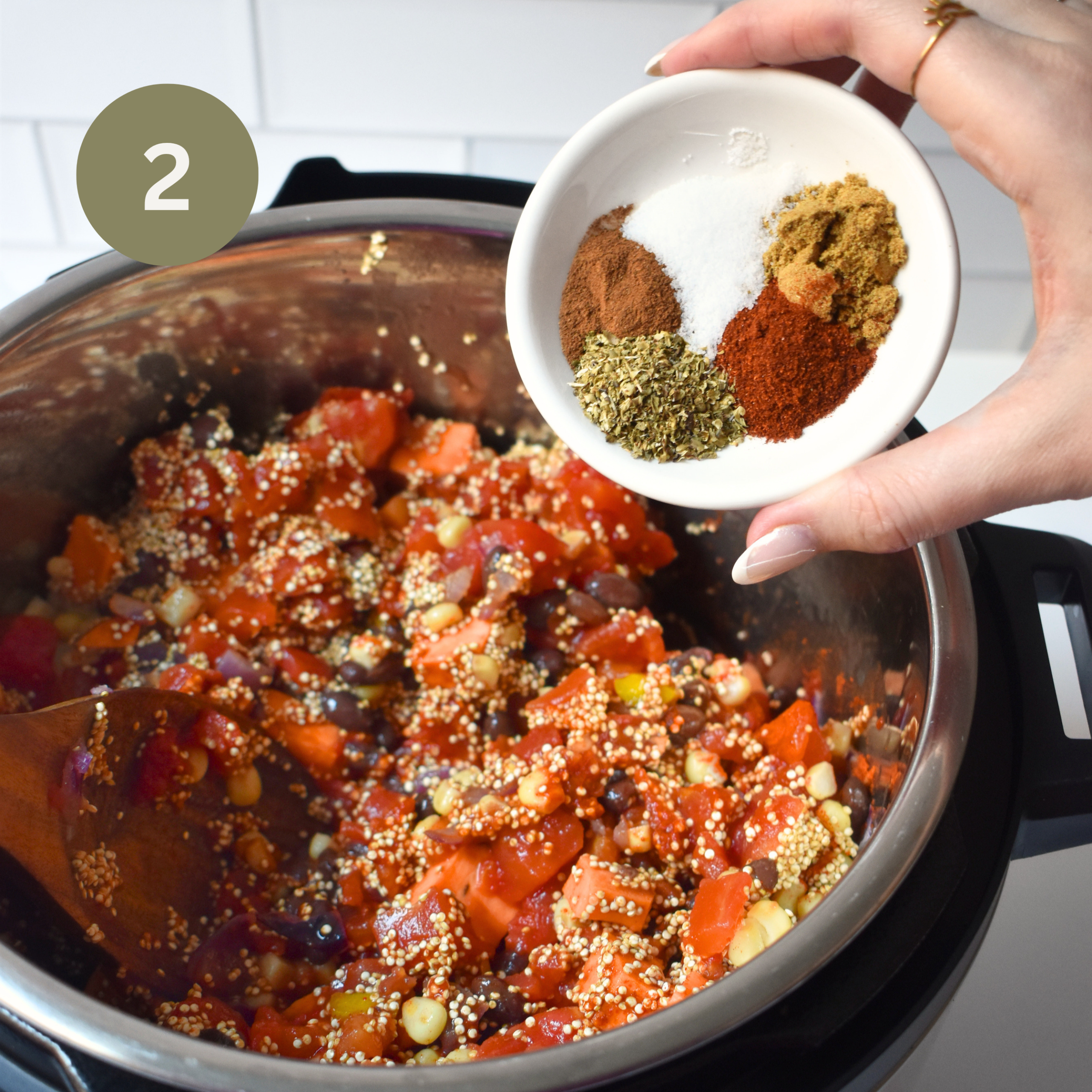 Instant Pot Sweet Potato Chili