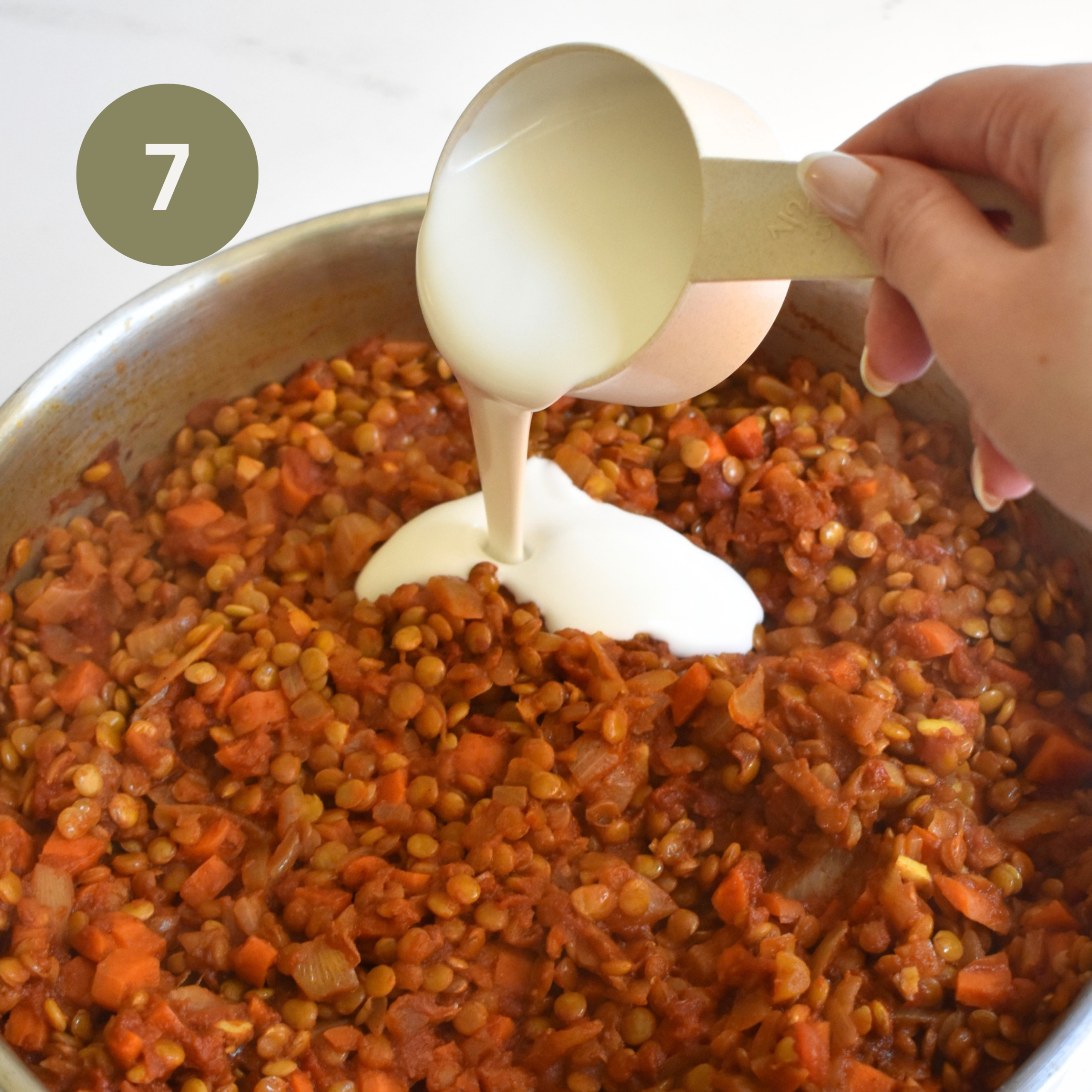 Lentil Tikka Masala Vegan Shepherd's Pie