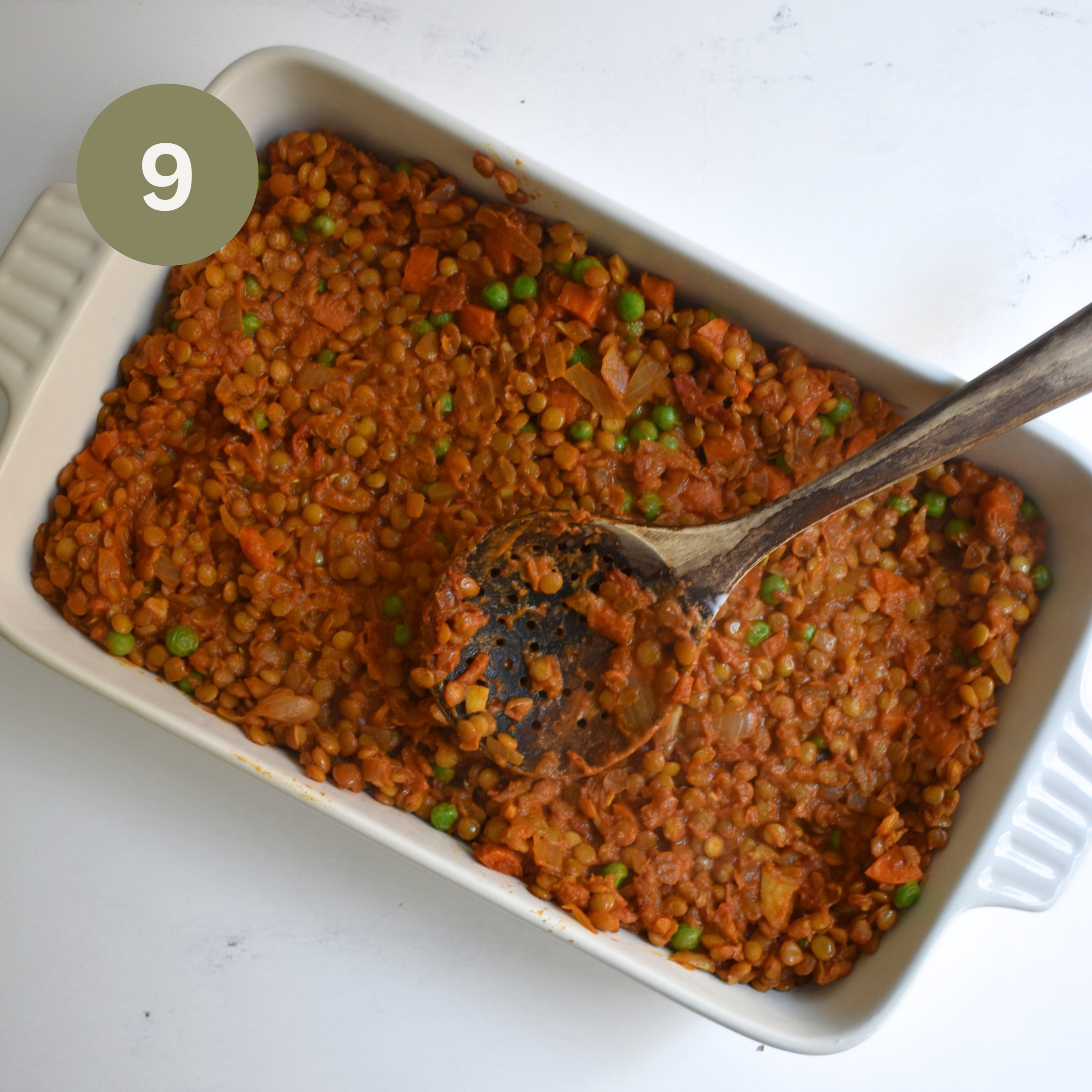 Lentil Tikka Masala Vegan Shepherd's Pie