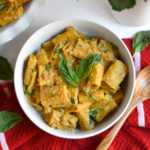 One-Pot Creamy Vegan Beef Pasta