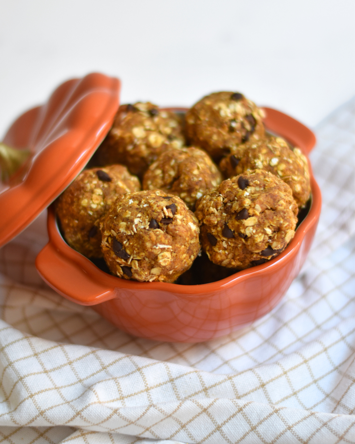 Pumpkin Pie Protein Bites