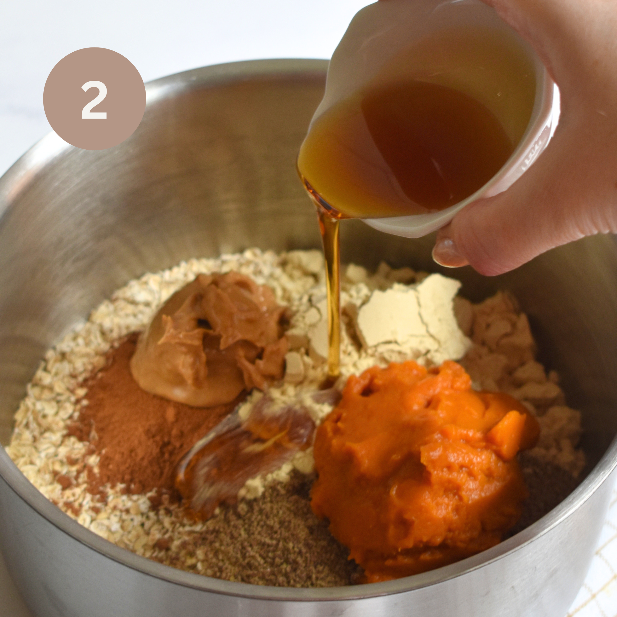 Pumpkin Pie Protein Bites