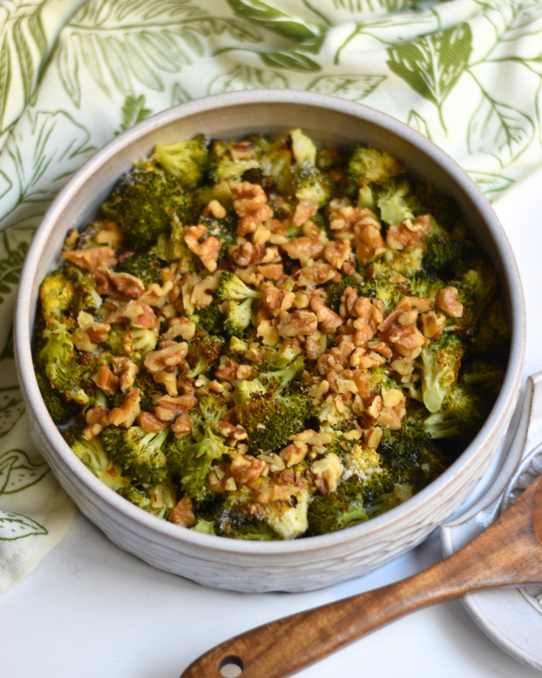 Roasted Broccoli with Lemon Parmesan