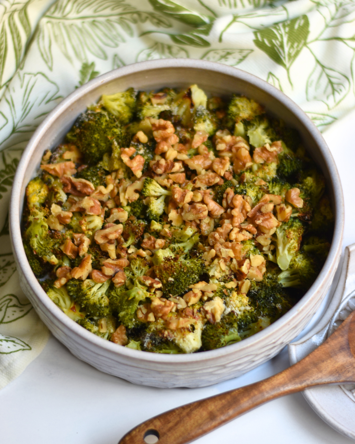 Roasted Broccoli with Lemon Parmesan