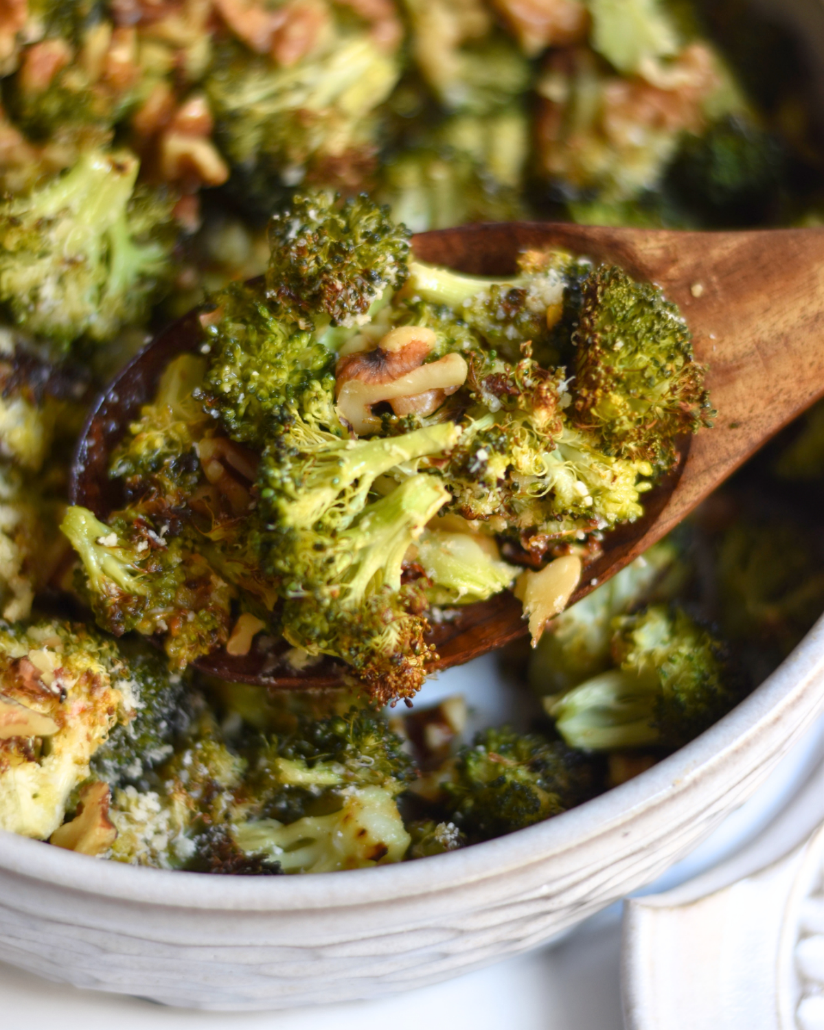 Roasted Broccoli with Lemon Parmesan
