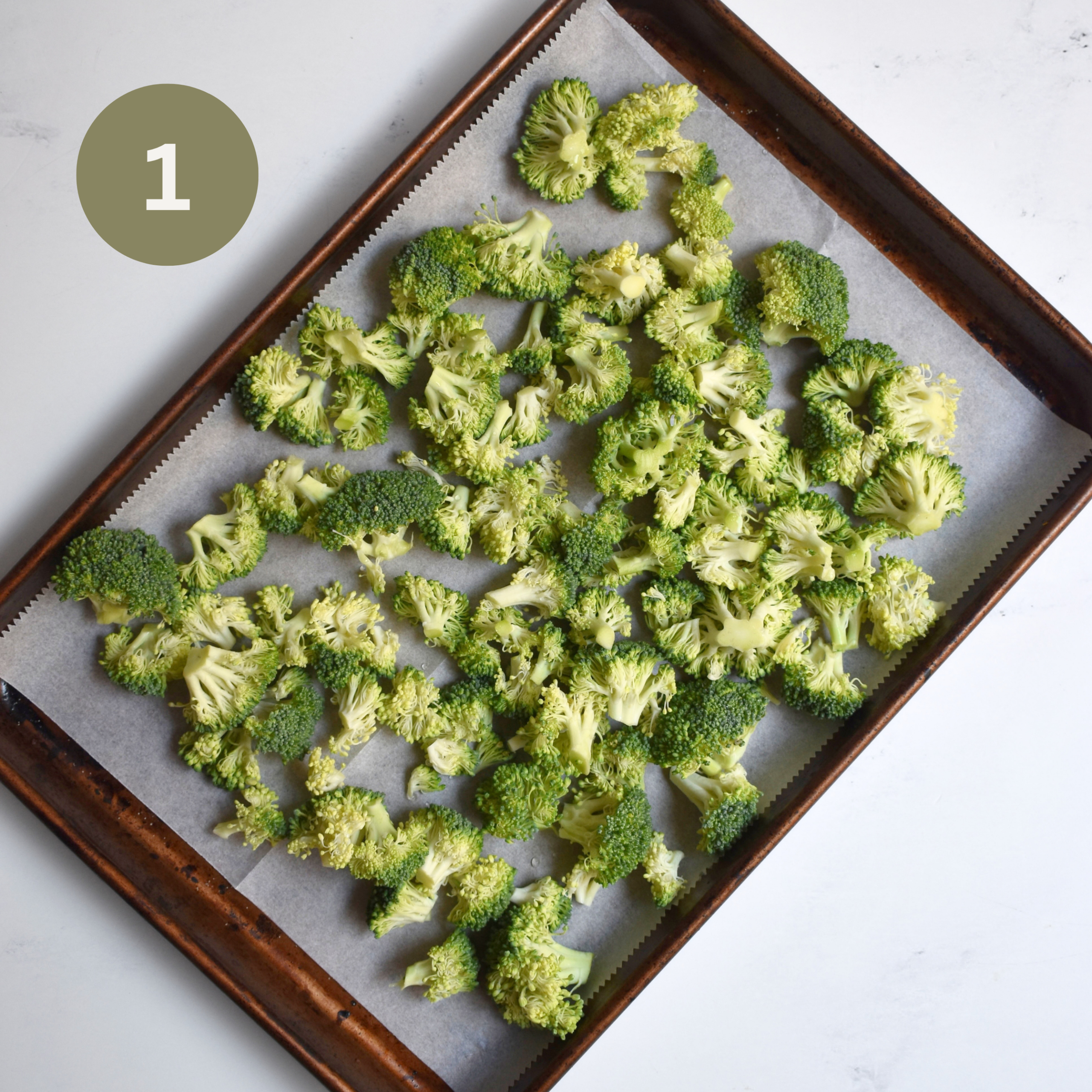 Roasted Broccoli with Lemon Parmesan