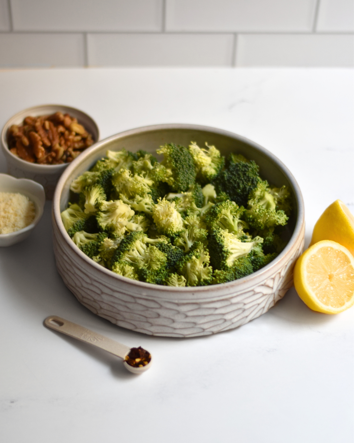 Roasted Broccoli with Lemon Parmesan
