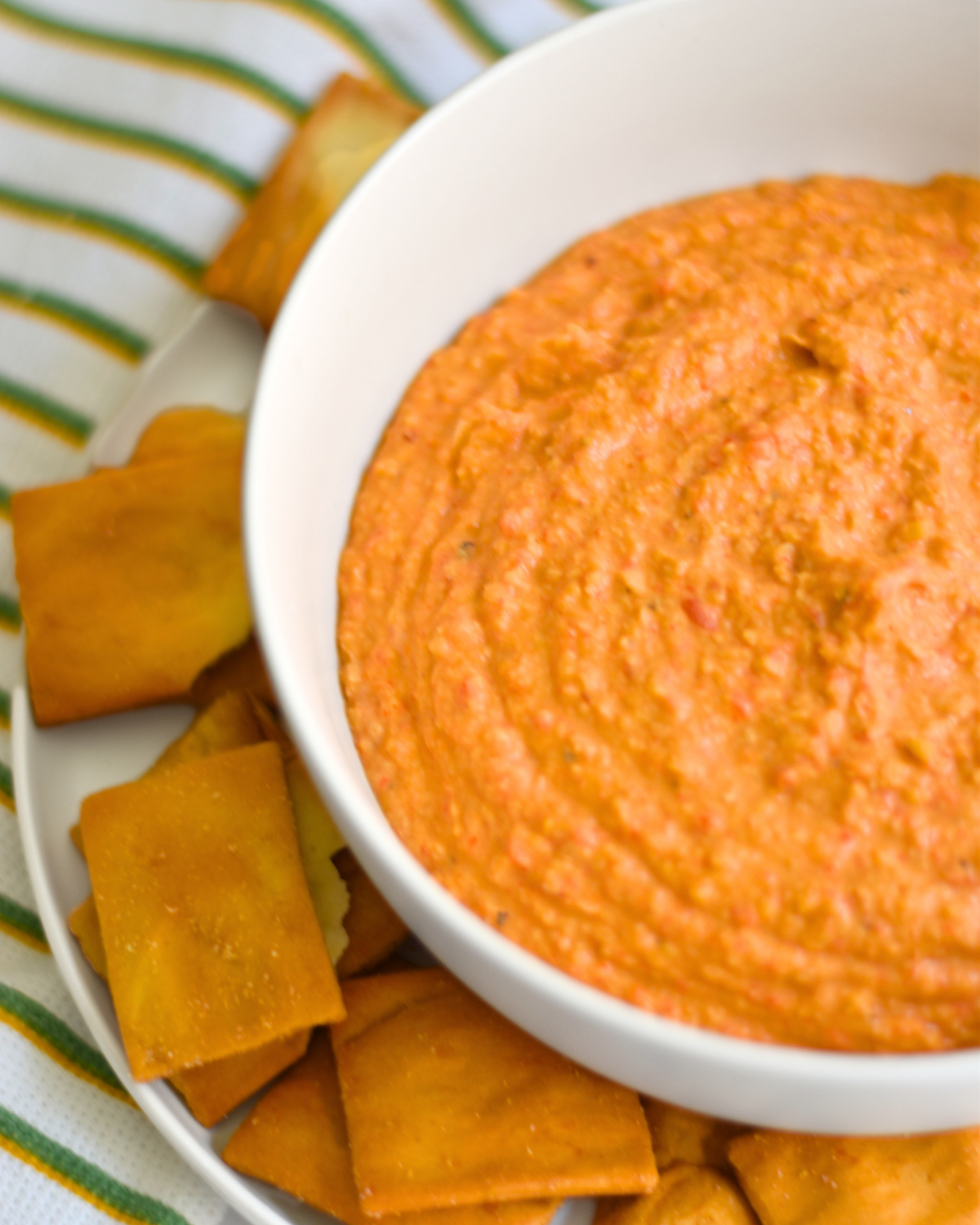 Roasted Red Pepper Hummus