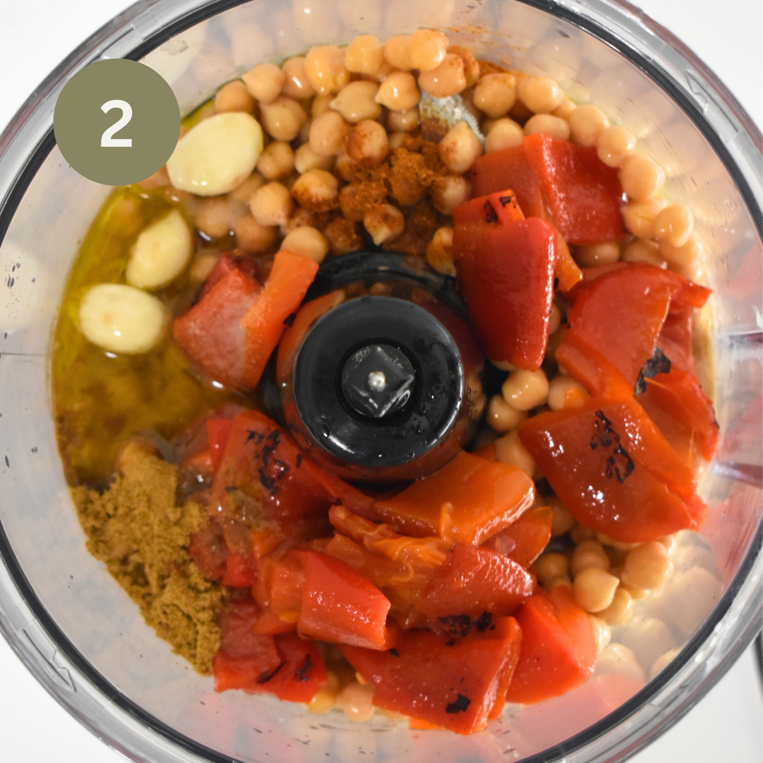 Roasted Red Pepper Hummus
