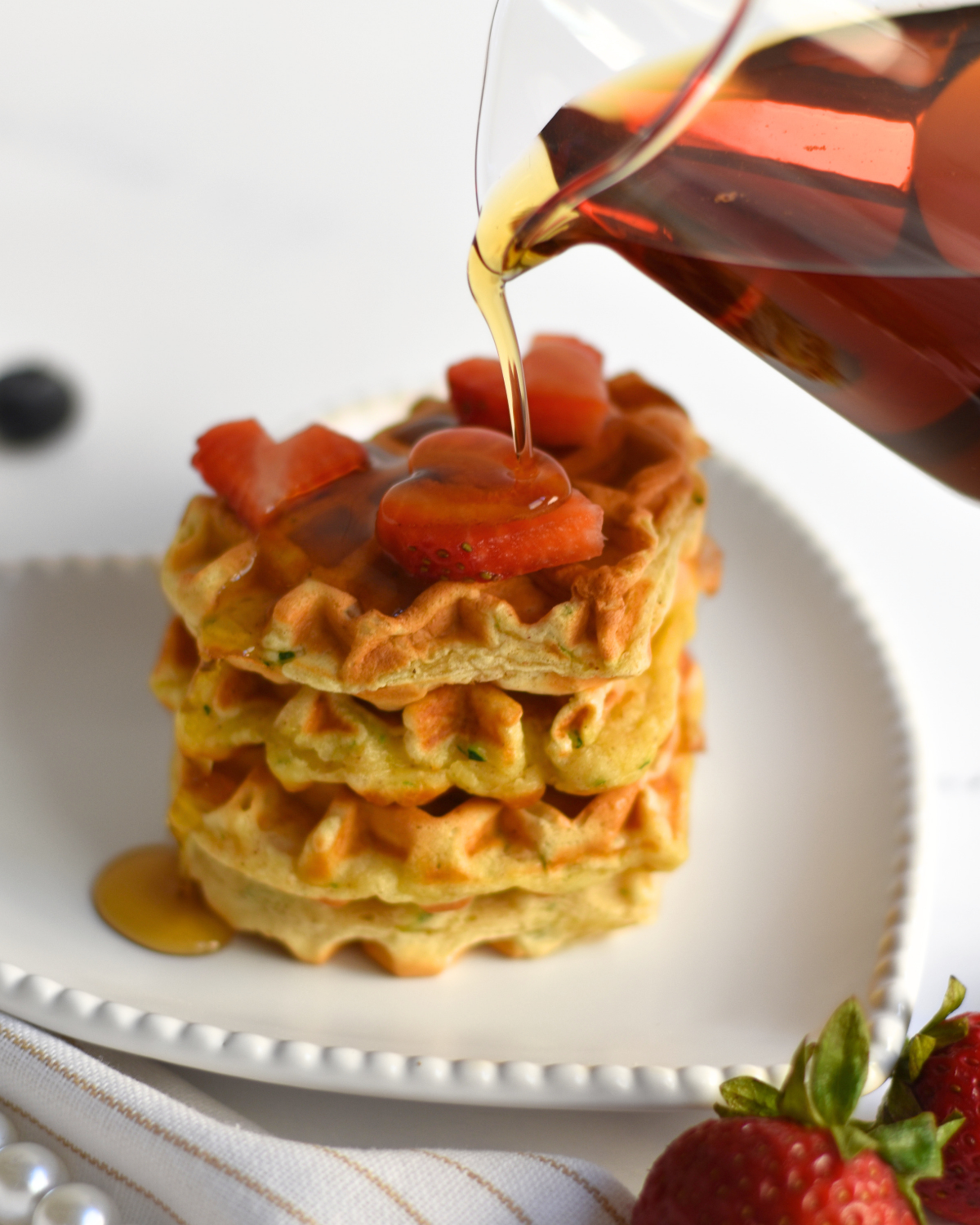 Zucchini Waffles