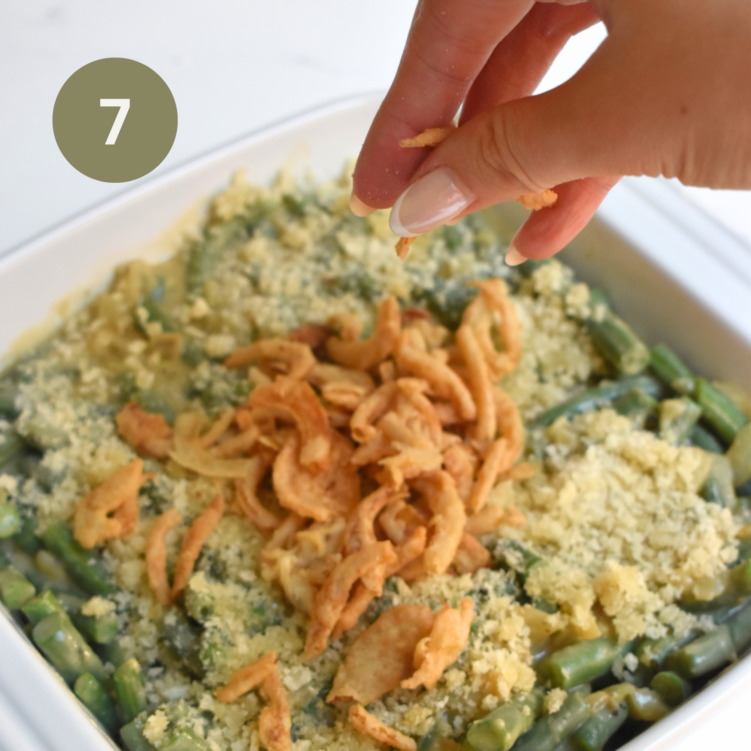 Vegan Green Bean Casserole