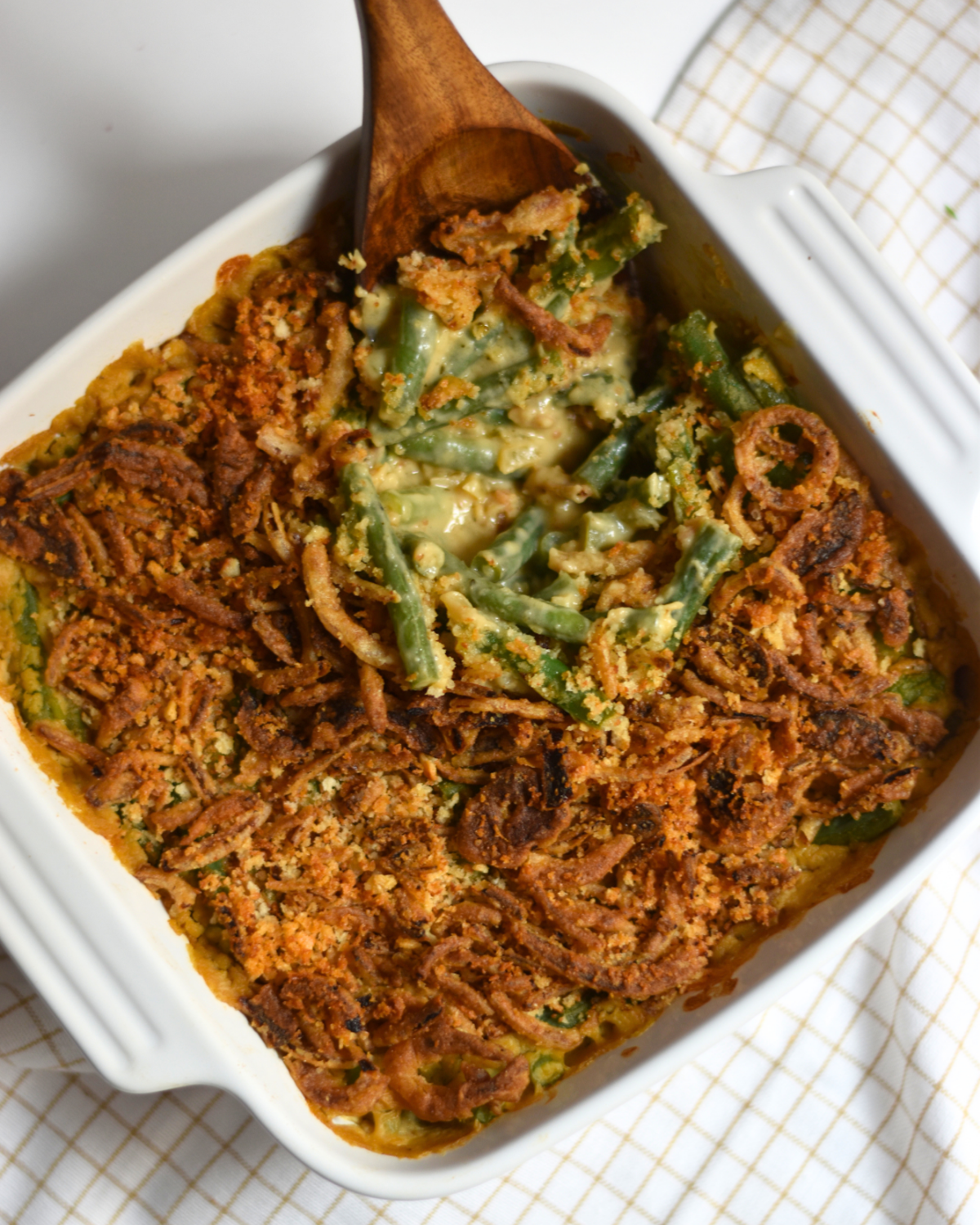 Vegan Green Bean Casserole